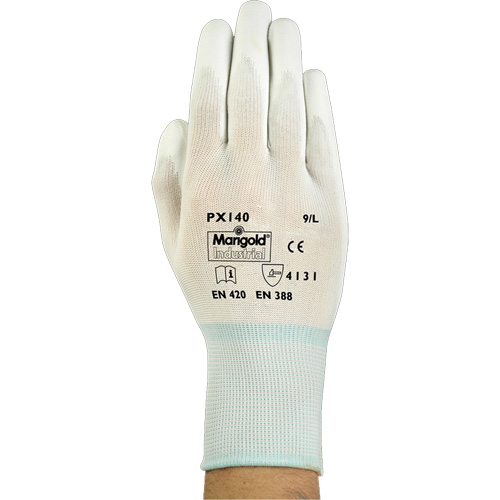 PX140 Coated Gloves, 6/X-Small, Polyurethane Coating, 15 Gauge, Nylon Shell EastCoast Offshore Supplies