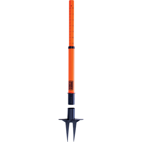 Montant de barri&egrave;re PLUS, Hauteur de 42", Orange EastCoast Offshore Supplies