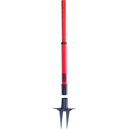 Montant de barri&egrave;re PLUS, Hauteur de 42", Rouge EastCoast Offshore Supplies