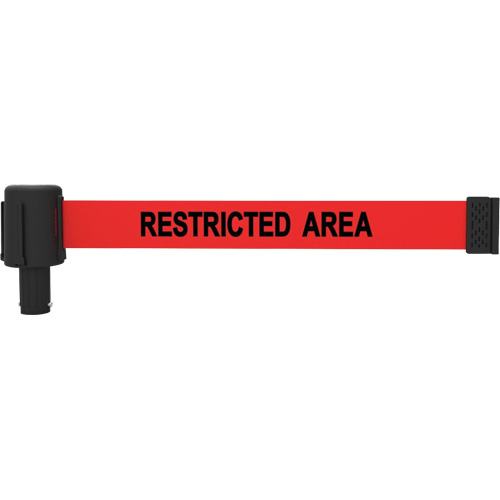 PLUS Banner Cassette, Restricted Area, 15', Red Tape EastCoast Offshore Supplies