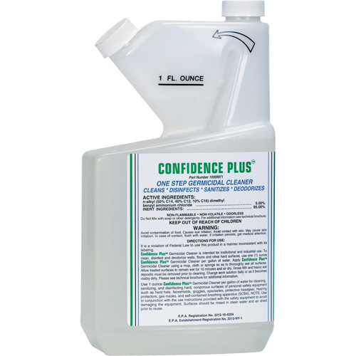 Confidence Plus Germicidal Respirator Cleaner, Liquid EastCoast Offshore Supplies