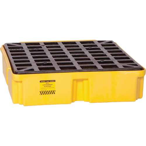Modular Spill Platform, 15 US gal. Spill Capacity, 26" x 26.25" x 6.5" EastCoast Offshore Supplies