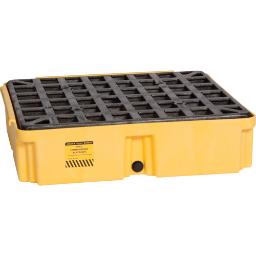 Plateforme de d&eacute;versement modulaire, Capacit&eacute; de d&eacute;versement 15 gal. US, 26" x 26,25" x 6,5" EastCoast Offshore Supplies