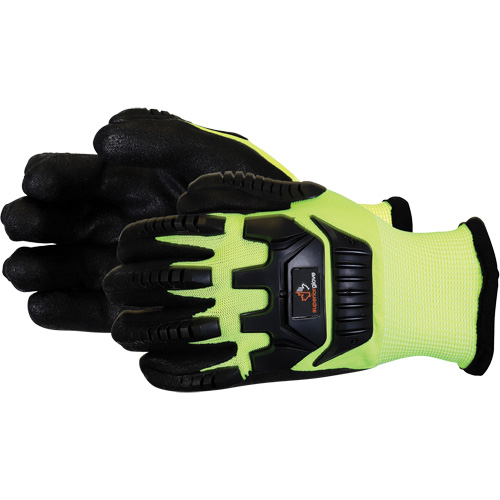 Gants enduits Dexterity, 6, R&ecirc;vetement Nitrile, Calibre 15, Enveloppe en Acrylique EastCoast Offshore Supplies