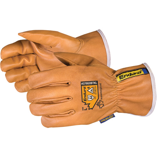 Gants de conducteur pour l'hiver Endura, Petit, Paume en Cuir fleur de ch&egrave;vre, Thinsulate EastCoast Offshore Supplies