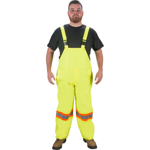 RZ1000 Rain Bib Pants, Polyester, Small, High Visibility Lime-Yellow EastCoast Offshore Supplies