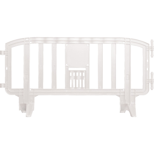 Movit Barricade, Interlocking, 78" L x 39" H, White EastCoast Offshore Supplies