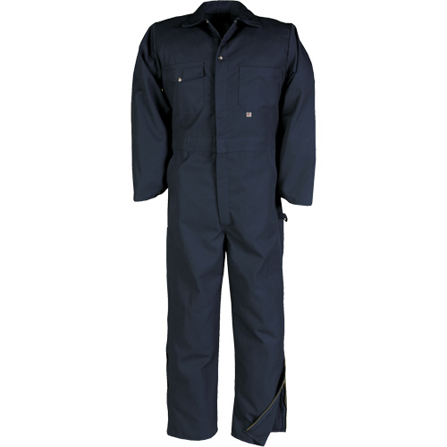 Deluxe Coveralls with Zipper, Men's, Navy Blue, Size 36 EastCoast Offshore Supplies