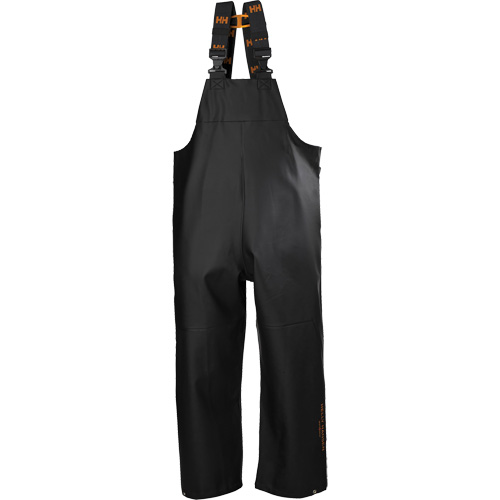 Pantalons &agrave; bavette imperm&eacute;ables Gale, 4T-Grand, Polyester, Noir EastCoast Offshore Supplies