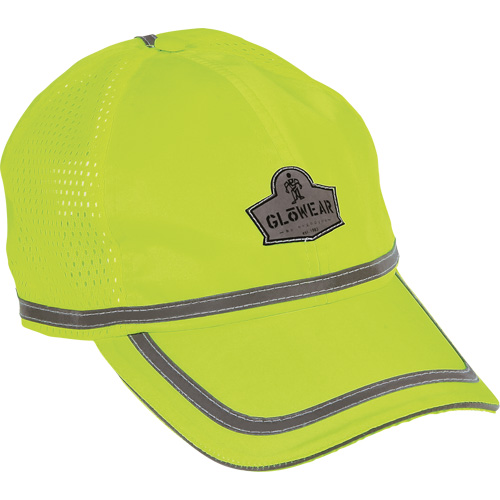 Casquette de baseball haute visibilit&eacute; GloWear 8930, Jaune lime haute visibilit&eacute;, Polyester EastCoast Offshore Supplies