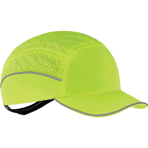 Skullerz&reg; 8955 Lightweight Bump Cap Hat, High Visibility Lime Green EastCoast Offshore Supplies