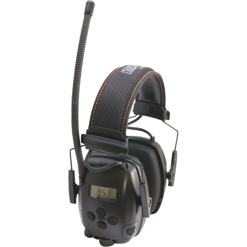 Couvre-oreilles et casque FM radio st&eacute;r&eacute;o num&eacute;rique Sync Electo de Howard Leight, Style Bandeau, 29 dB EastCoast Offshore Supplies