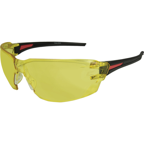 Lunettes de s&eacute;curit&eacute; Nevosa, Lentille Jaune, Anti-&eacute;gratignures, R&eacute;pond ou surpasse la norme CSA Z94.3 EastCoast Offshore Supplies