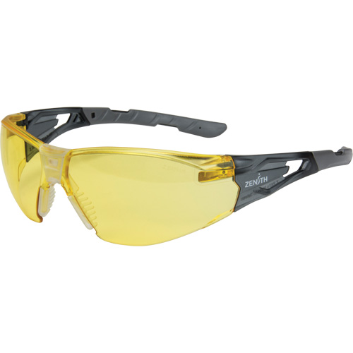 Z2900 Series Safety Glasses, Amber Lens, Anti-Scratch, ANSI Z87+/Meets/Exceeds CSA Z94.3 EastCoast Offshore Supplies