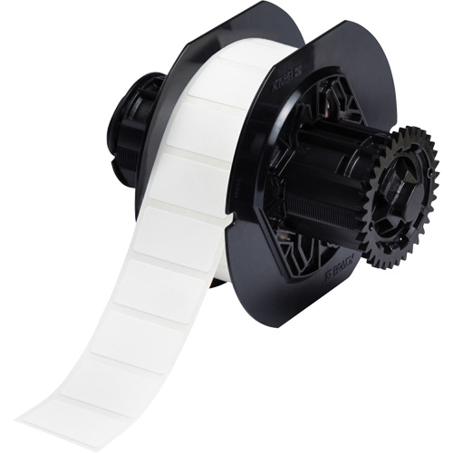 B33 Polyamide Coated Cloth Labels, Nylon, 1.5" L x 0.75" H, White EastCoast Offshore Supplies