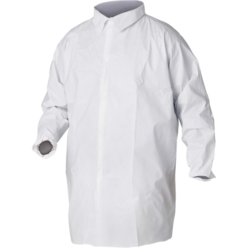 KleenGuard A20 Lab Coats, SMS, White, Small EastCoast Offshore Supplies