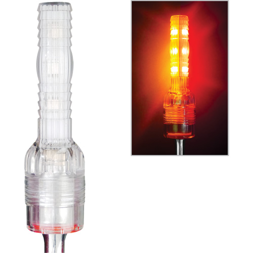 Tiges de s&eacute;curit&eacute; avec lumi&egrave;re DEL tr&egrave;s visibles Safety Whip EastCoast Offshore Supplies