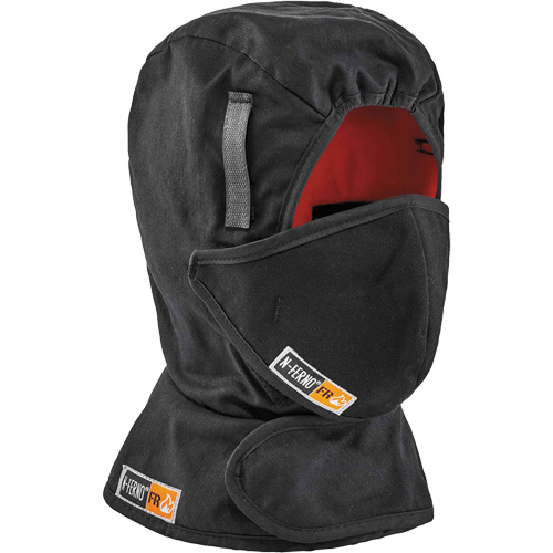 Doublure de casque de s&eacute;curit&eacute; d'hiver r&eacute;sistante au feu N-Ferno avec cache-bouche EastCoast Offshore Supplies