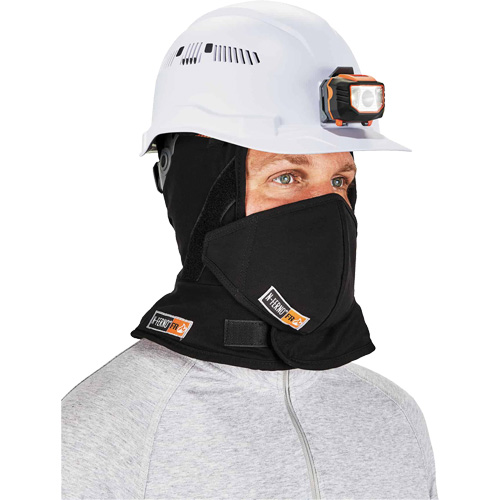 Doublure de casque de s&eacute;curit&eacute; d'hiver r&eacute;sistante au feu N-Ferno avec cache-bouche EastCoast Offshore Supplies