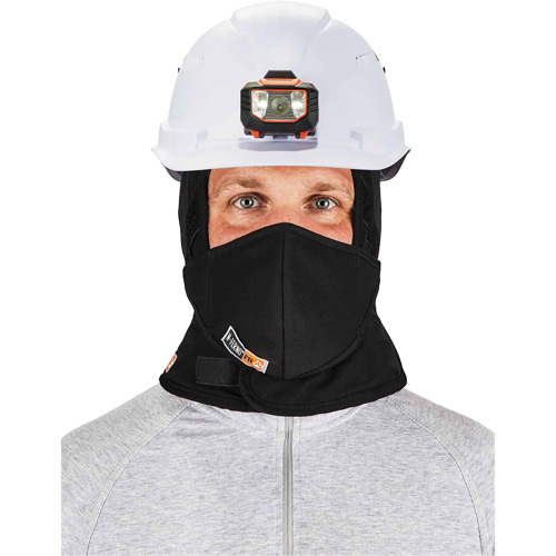 Doublure de casque de s&eacute;curit&eacute; d'hiver r&eacute;sistante au feu N-Ferno avec cache-bouche EastCoast Offshore Supplies
