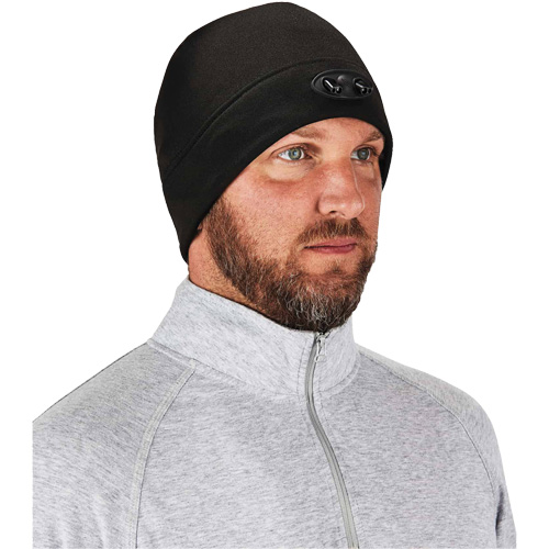 N-Ferno&reg; Skull Cap Beanie Hat with LED Lights, One Size, Orange EastCoast Offshore Supplies