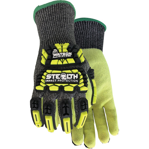 Stealth Dog Fight Impact & Cut Resistant Gloves, Small, Glass Fibre/HPPE/Nylon/Spandex Palm, Knit Wrist Cuff EastCoast Offshore Supplies