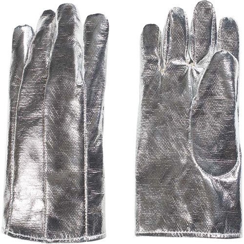 Gants r&eacute;sistants &agrave; la chaleur, Aluminis&eacute;/Kevlar, Taille unique, Prot&egrave;ge jusqu'&agrave; 800° F (426.66° C) EastCoast Offshore Supplies