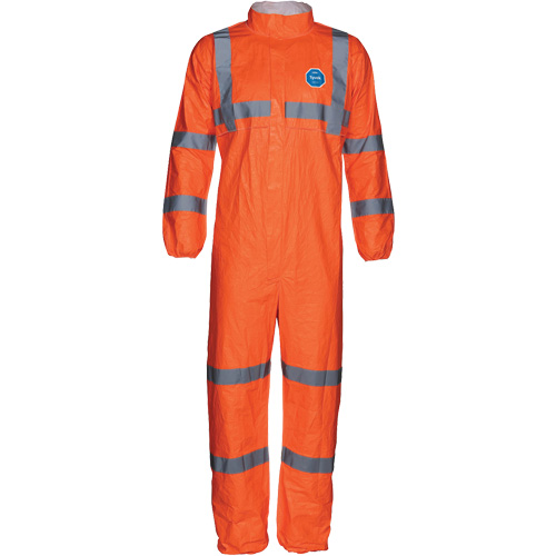 HV High Visibility Coveralls with Collar, Small, Orange, Tyvek&reg; 500 EastCoast Offshore Supplies