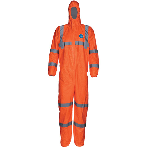 HV High Visibility Coveralls with Hood, Small, Orange, Tyvek&reg; 500 EastCoast Offshore Supplies