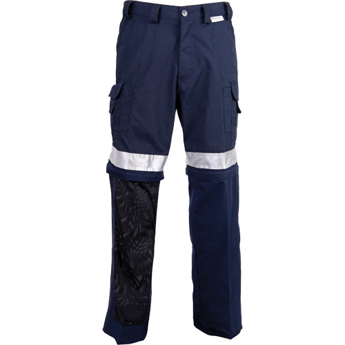 All-Season High Visibility Ventilated Pants, Poly-Cotton, 30, Navy Blue EastCoast Offshore Supplies
