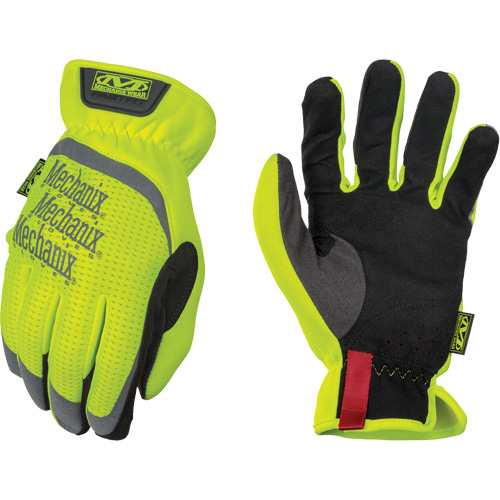 Gants de travail FastFit &agrave; haute visibilit&eacute;, Paume Synth&eacute;tique, Taille Petit/8 EastCoast Offshore Supplies