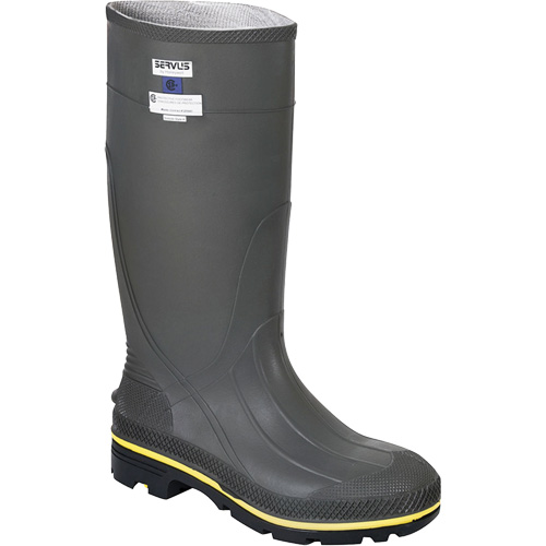Bottes de s&eacute;curit&eacute; Pro, PVC, Embout Acier, Pointure 5 EastCoast Offshore Supplies