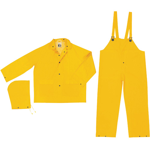 Ensemble imperm&eacute;able de s&eacute;rie classique avec limite dinflammabilit&eacute;, Grand, Jaune EastCoast Offshore Supplies