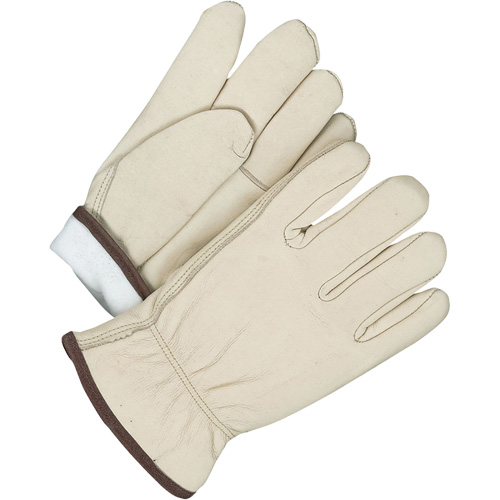 Gants pour conducteur/cordeur, 10, Paume en Cuir fleur de vache, Thinsulate EastCoast Offshore Supplies