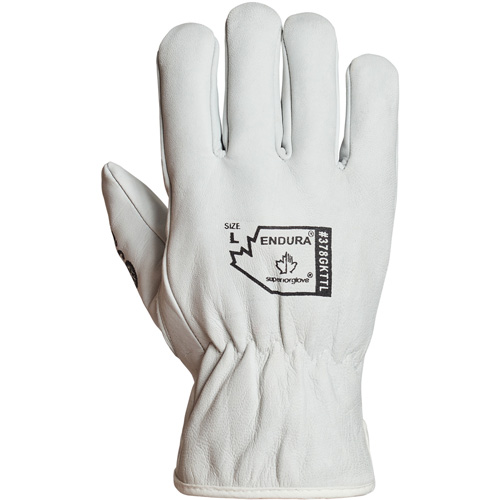 Gants de conducteur doubl&eacute;s pour l'hiver Endura, T-Grand, Paume en Cuir fleur de ch&egrave;vre, Thinsulate EastCoast Offshore Supplies