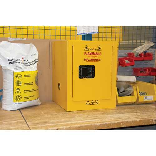 Flammable Storage Cabinet, 4 gal., 1 Door, 17" W x 22" H x 18" D EastCoast Offshore Supplies