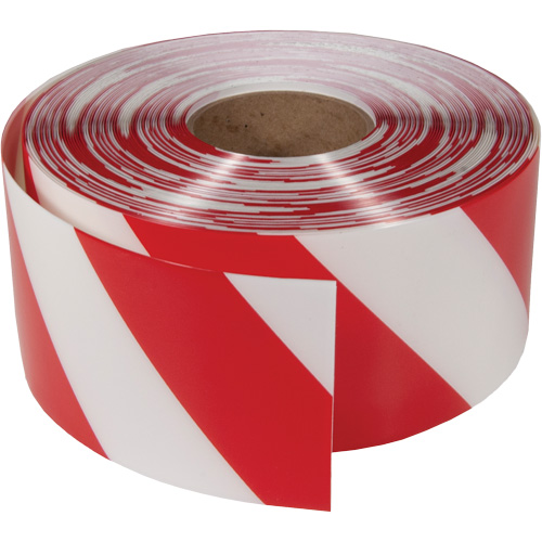 ArmorStripe&reg; Ultra Durable Floor Tape, 4" x 100', PVC, Red and White EastCoast Offshore Supplies