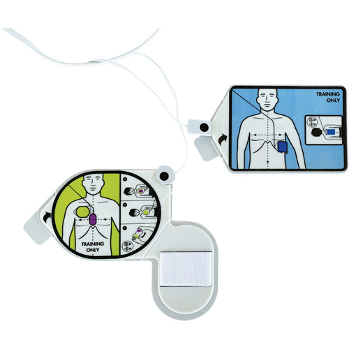 Tampons de gel de rechange pour &eacute;lectrodes de formation RCR Uni-Padz, Zoll AED 3 Pour, Non m&eacute;dical EastCoast Offshore Supplies