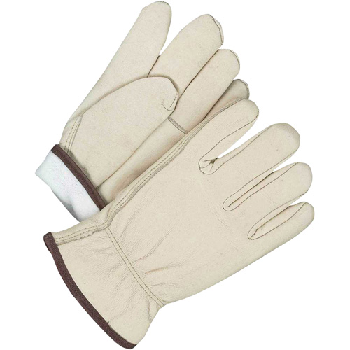 Gants de conducteur isol&eacute;s traditionnels, 13, Paume en Cuir fleur de vache, Thinsulate EastCoast Offshore Supplies