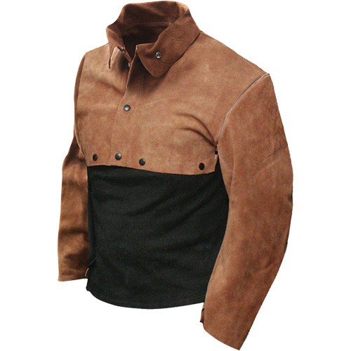 Standard Grade Leather Cape Sleeve, Medium, Brown EastCoast Offshore Supplies