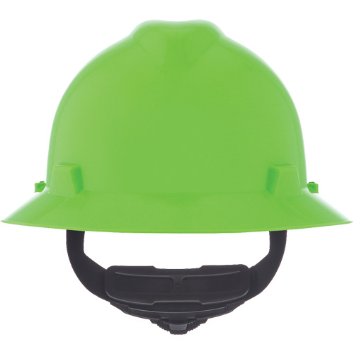 Casque de s&eacute;curit&eacute; &agrave; fente et bordure compl&egrave;te V-Gard, R&eacute;pond aux normes CSA type 1, Suspension Rochet, Non ventil&eacute; EastCoast Offshore Supplies