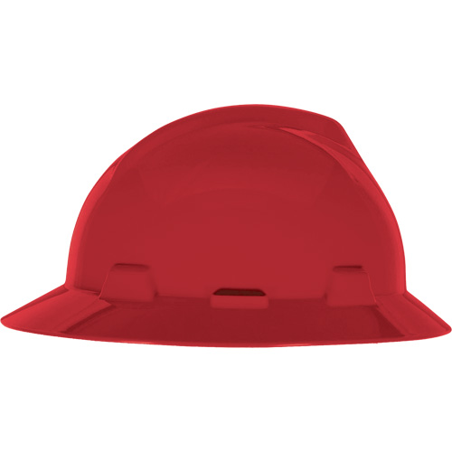 Casque de s&eacute;curit&eacute; &agrave; fente et bordure compl&egrave;te V-Gard, Suspension &agrave; douille, Non ventil&eacute; EastCoast Offshore Supplies