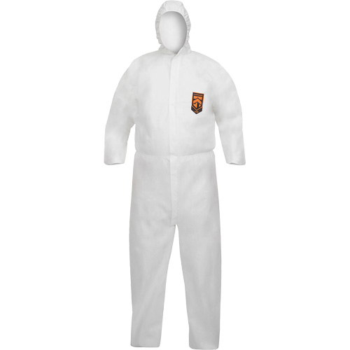 KleenGuard A40 Disposable Coveralls, Medium, White, Microporous EastCoast Offshore Supplies