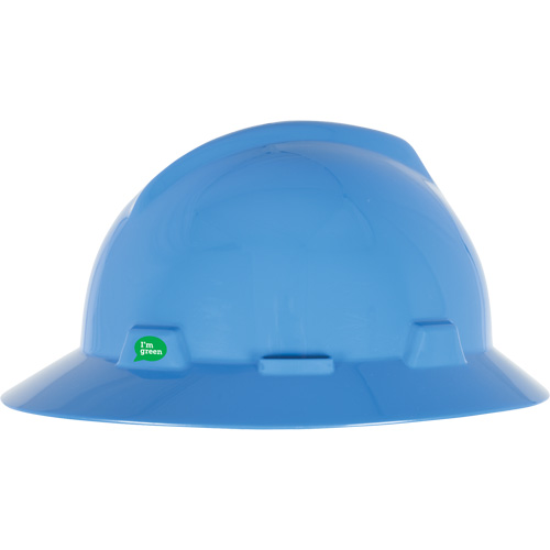 V-Gard&reg; GREEN Slotted Full Brim Hard Hat, Meets CSA Type 1, Ratchet Suspension EastCoast Offshore Supplies