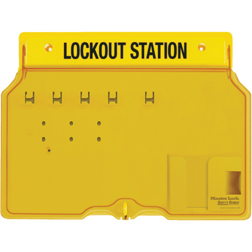 Trilingual Covered Lock Station, None Padlocks, 4 Padlock Capacity, Padlocks Not Included EastCoast Offshore Supplies