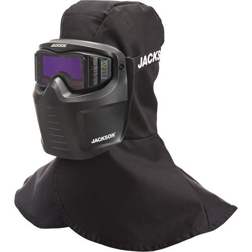 Masque de soudage Rebel ADF, 3,5" lo x 1,3" la Champ de vision, Teinte 3/5-12, Noir EastCoast Offshore Supplies
