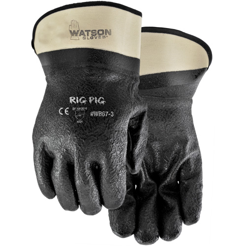 Rig Pig Gloves, One Size, Nitrile/PVC Coating, Jersey Shell EastCoast Offshore Supplies