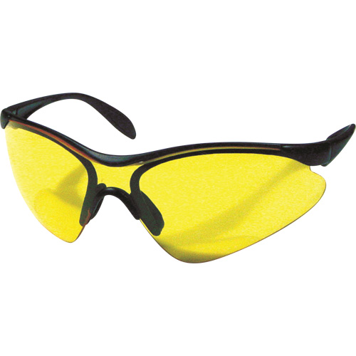 Lunettes de s&eacute;curit&eacute; Miranda, Lentille Jaune, Anti-&eacute;gratignures, R&eacute;pond ou surpasse la norme CSA Z94.3 EastCoast Offshore Supplies