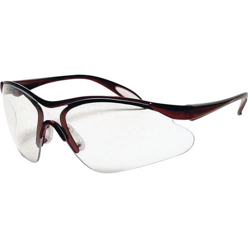 Miranda Safety Glasses, Clear Lens, Anti-Scratch, Meets/Exceeds CSA Z94.3 EastCoast Offshore Supplies