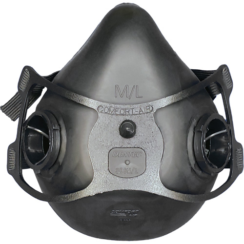Respirateur &agrave; demi-masque Comfort-Air 400Nx sans soupape d'expiration, &eacute;lastom&egrave;re/Caoutchouc, Moyen/grand EastCoast Offshore Supplies